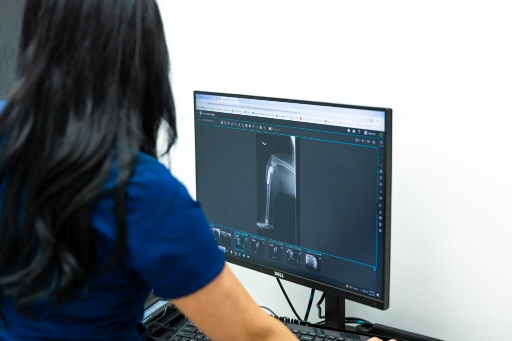 Gardens Animal Hospital X-Ray Machine